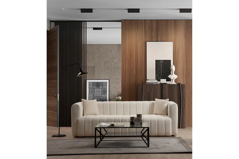 Viraa Sofa 3-seter - Beige - Møbler - Sofaer - Sofa 3 seter