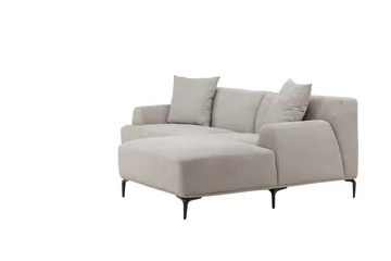 Viskan Sofa 3-seter - Lys grå - Møbler - Sofaer - Sofa med sjeselong - 3 seters sofa med divan