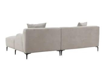 Viskan Sofa 3-seter - Lys grå - Møbler - Sofaer - Sofa med sjeselong - 3 seters sofa med divan