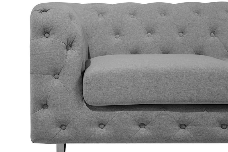 Vissland Sofa 3-Seter - Grå - Sofa 3 seter