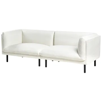 3-seters sofa Vorgod Bouclé - Off-White - Møbler - Sofaer - 2 seter sofa