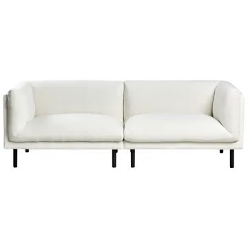 3-seters sofa Vorgod Bouclé - Off-White - Møbler - Sofaer - 2 seter sofa