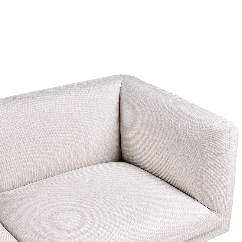 3-seters sofa Vorgod Stoff - Lys beige - Møbler - Sofaer - Sofa 3 seter