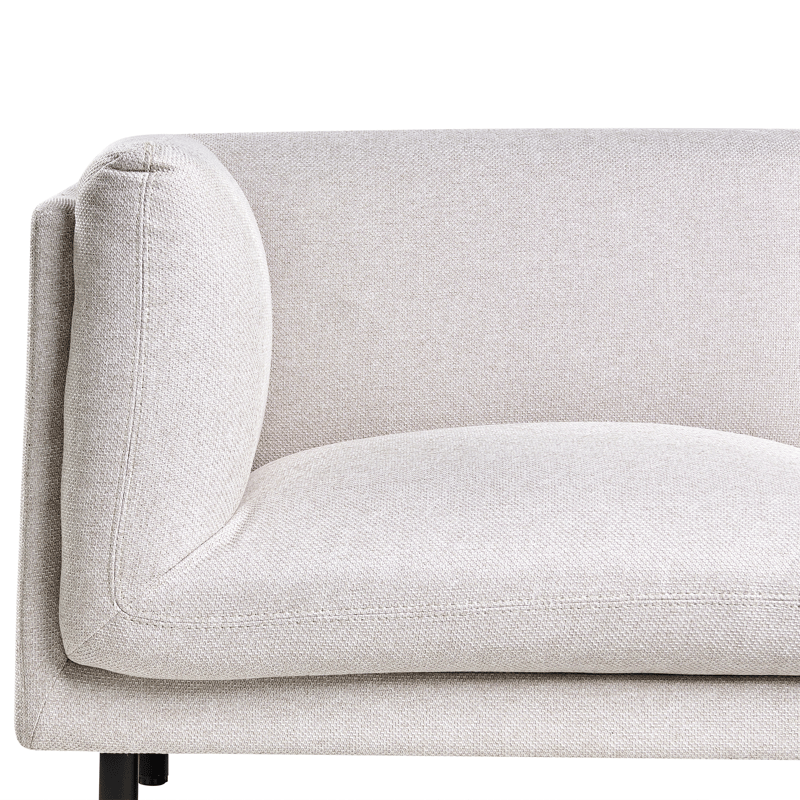 3-seters sofa Vorgod Stoff - Lys beige - Møbler - Sofaer - Sofa 3 seter