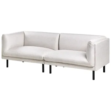 3-seters sofa Vorgod Stoff - Lys beige - Møbler - Sofaer - Sofa 3 seter
