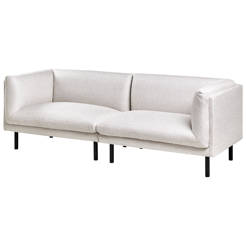 3-seters sofa Vorgod Stoff - Lys beige - Møbler - Sofaer - Sofa 3 seter