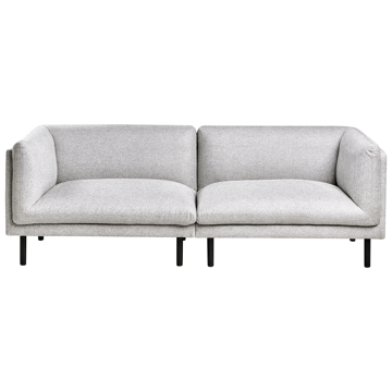 3-seters sofa Vorgod Stoff - Lysegrå - Møbler - Sofaer - Sofa 3 seter