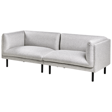 3-seters sofa Vorgod Stoff - Lysegrå - Møbler - Sofaer - Sofa 3 seter