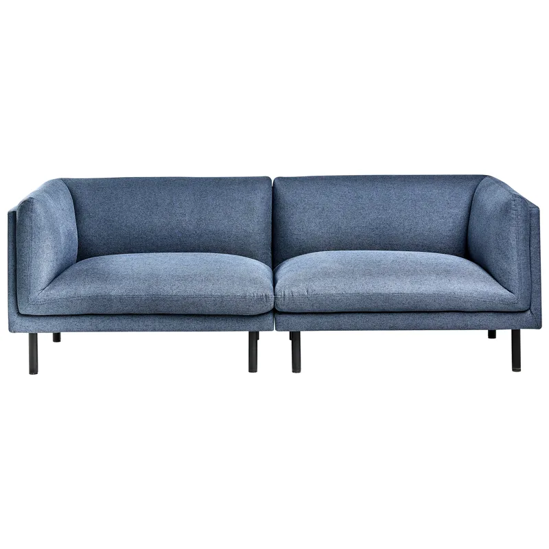 3-seters sofa Vorgod Stoff, Mørkeblå