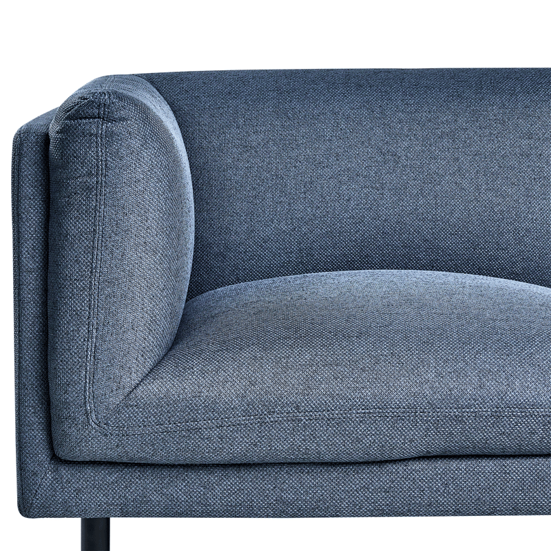 3-seters sofa Vorgod Stoff - Mørkeblå - Møbler - Sofaer - Sofa 3 seter