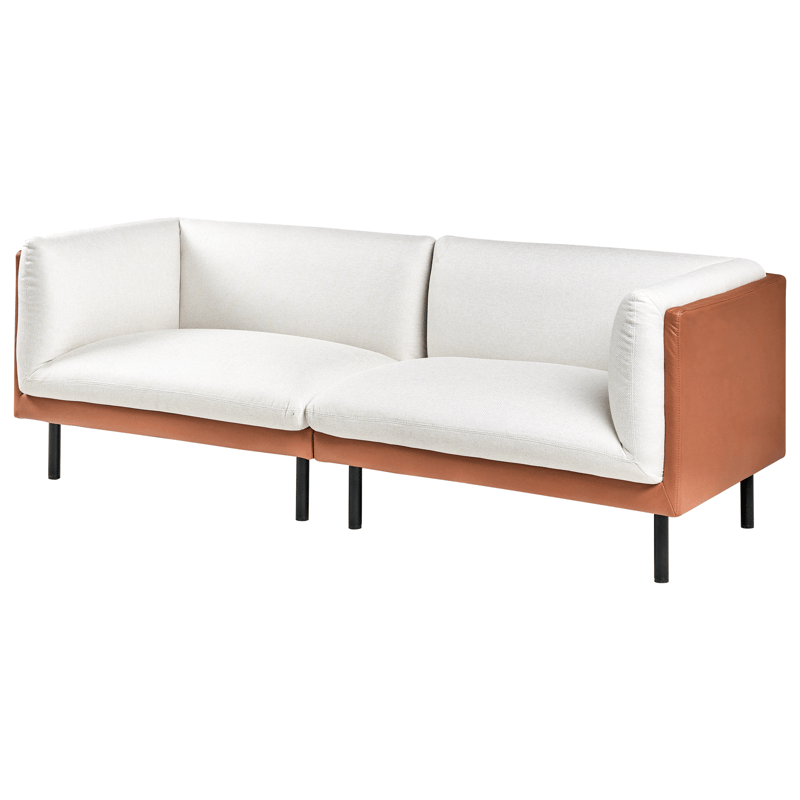 3-seters sofa Vorgod Stoff - Off-White - Møbler - Sofaer - Sofa 3 seter