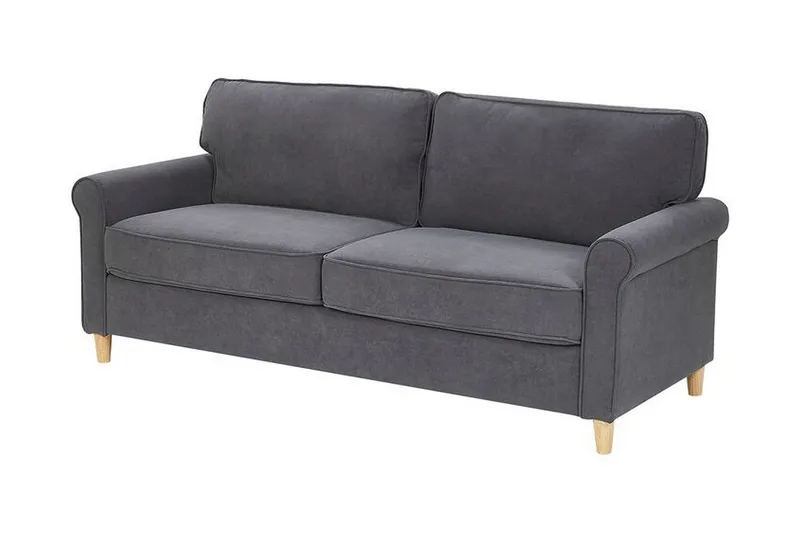 Warmoth 3-seter Sofa - Grå - Møbler - Sofaer - Sofa 3 seter