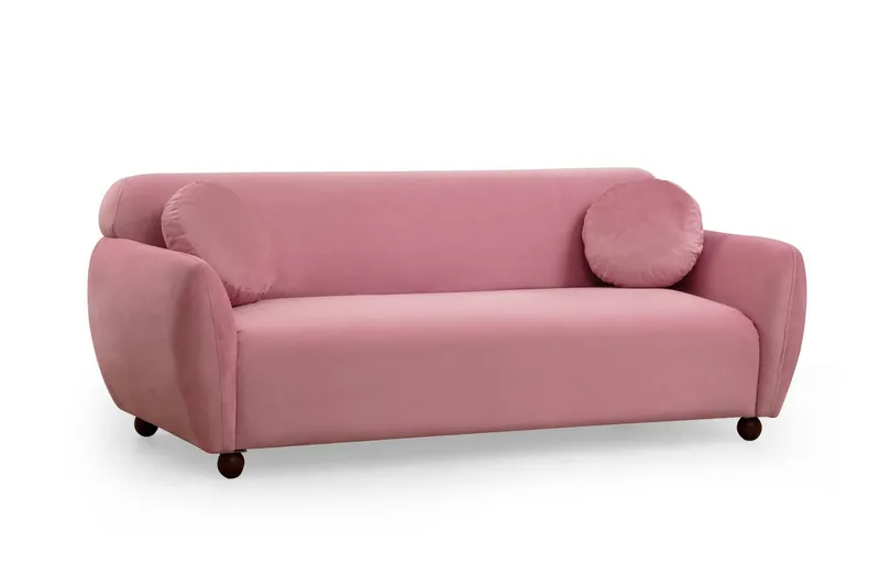 Whitecliffs Sofa 3-seter, Rosa