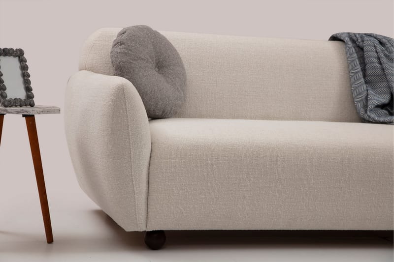 Whitecliffs Sofa 3-seters - Krem - Sofa 3 seter