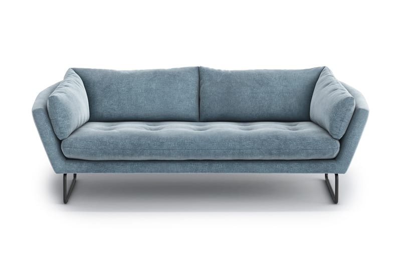Ynnabo 3-seter Sofa - Blå - Møbler - Sofaer - Sofa 3 seter