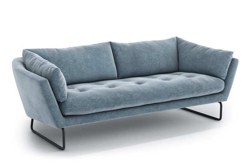Ynnabo 3-seter Sofa - Blå - Møbler - Sofaer - Sofa 3 seter