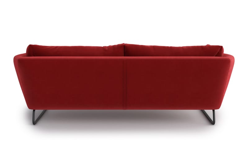 Ynnabo 3-seter Sofa - Rød - Møbler - Sofaer - Sofa 3 seter