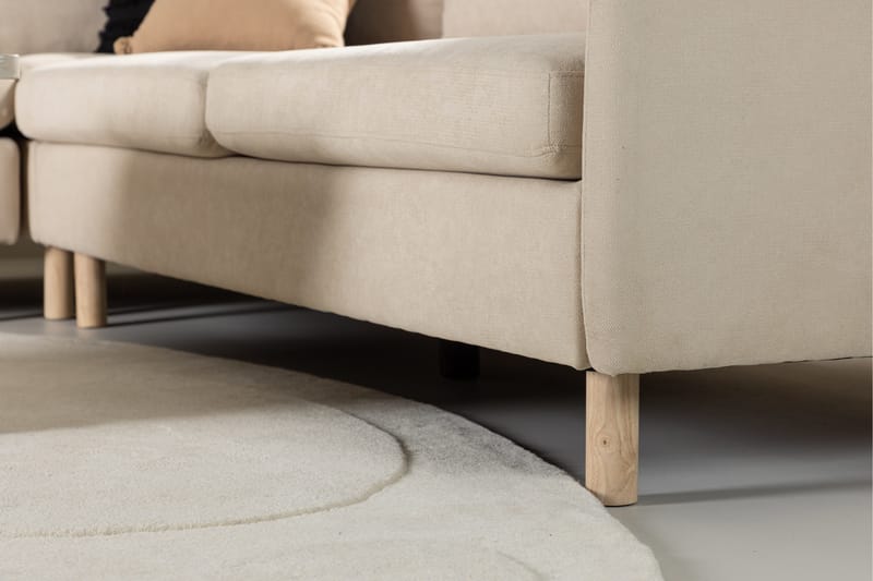 Zero Sofa 3-seter - Beige - Møbler - Sofaer - Hjørnesofa