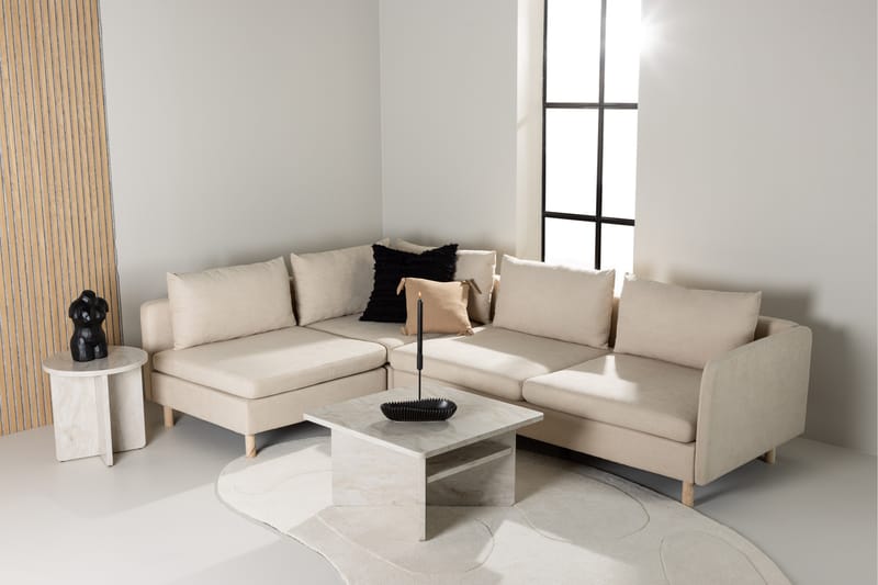 Zero Sofa 3-seter - Beige - Møbler - Sofaer - Hjørnesofa