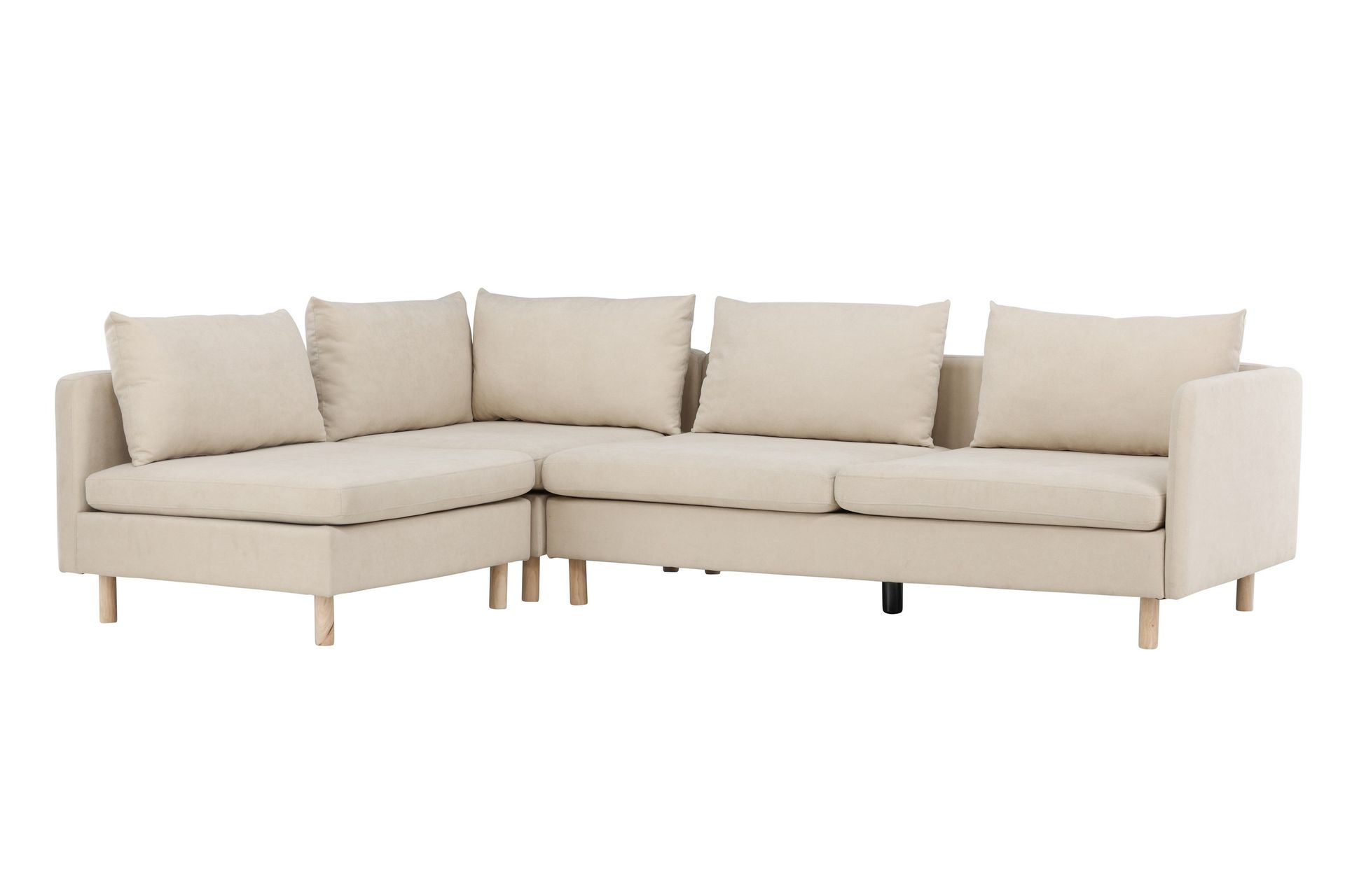 Zero Sofa 3-seter - Beige - Møbler - Sofaer - Hjørnesofa