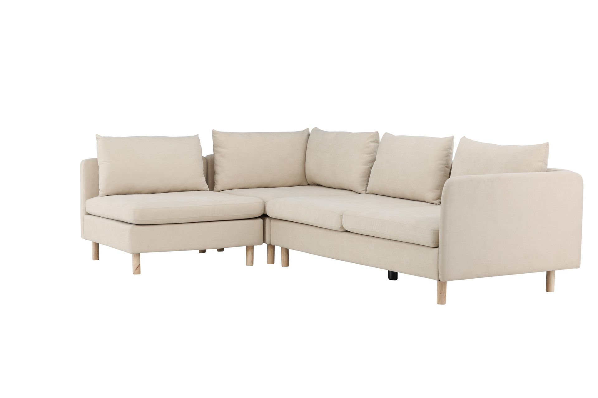 Zero Sofa 3-seter - Beige - Møbler - Sofaer - Hjørnesofa