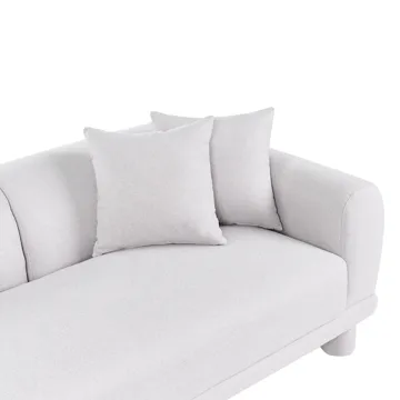 3-seters sofa Pori - Lysegrå - Møbler - Sofaer - Sofa 3 seter
