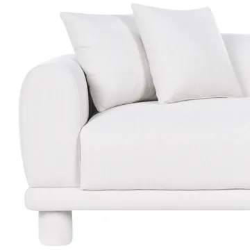 3-seters sofa Pori - Off-White - Møbler - Sofaer - Sofa 3 seter