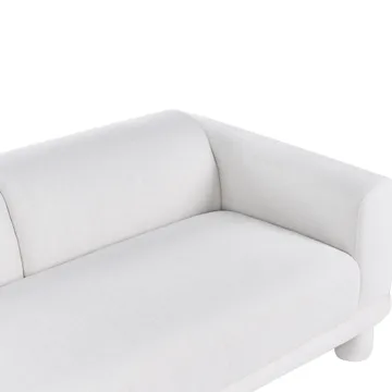 3-seters sofa Pori - Off-White - Møbler - Sofaer - Sofa 3 seter