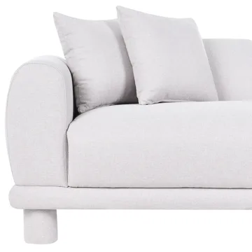 3-seters sofa Pori - Lysegrå - Møbler - Sofaer - Sofa 3 seter