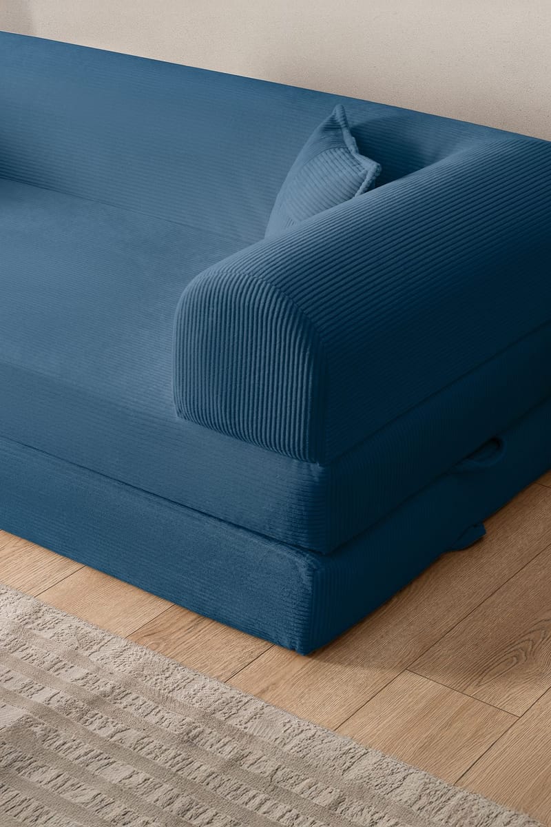 3-seters sovesofa Atelier Del Sofa Legom Eco (190 x 90 x 25 cm) Blå - Møbler - Sofaer - Sovesofaer