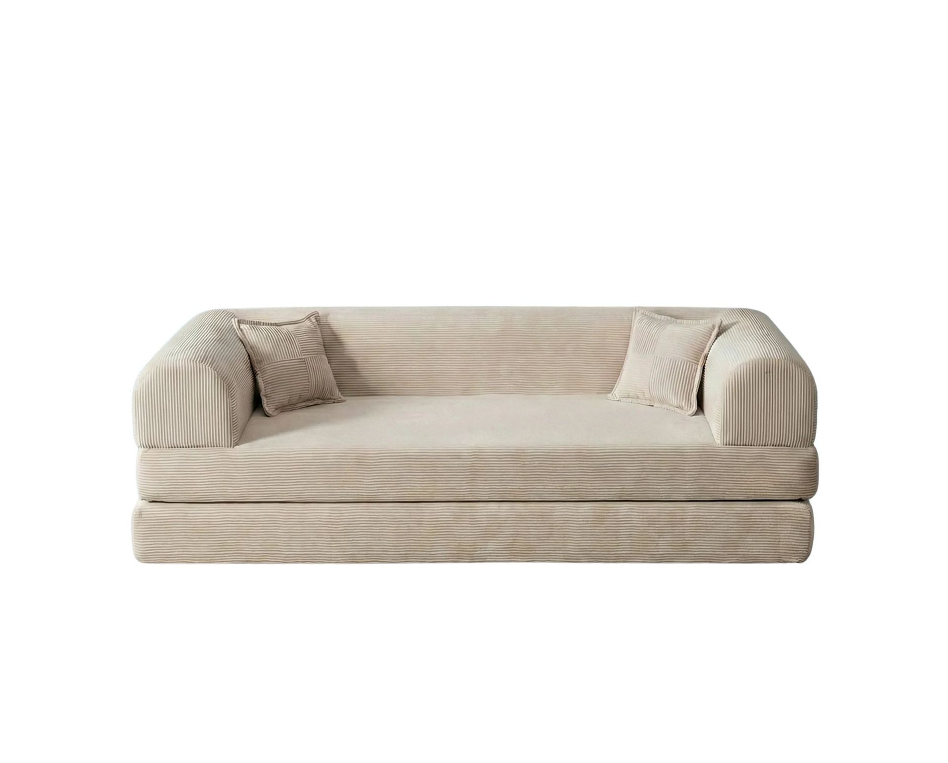 3-seters sovesofa Atelier Del Sofa Legom Eco (190 x 90 x 25 cm) Krem -