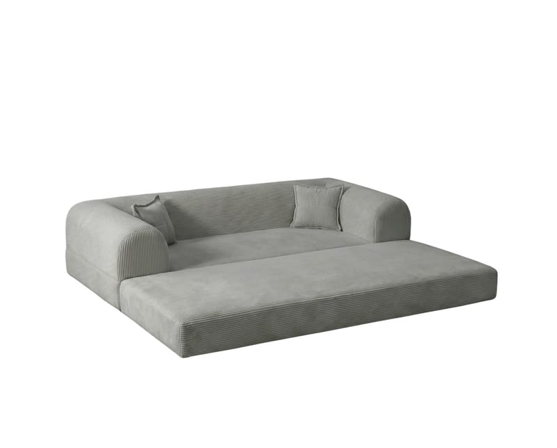 3-seters sovesofa Atelier Del Sofa Legom Eco (190 x 90 x 25 cm) Lysegrå - Møbler - Sofaer - Sovesofaer