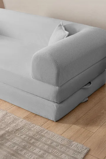 3-seters sovesofa Atelier Del Sofa Legom Eco (190 x 90 x 25 cm) Lysegrå - Møbler - Sofaer - Sovesofaer
