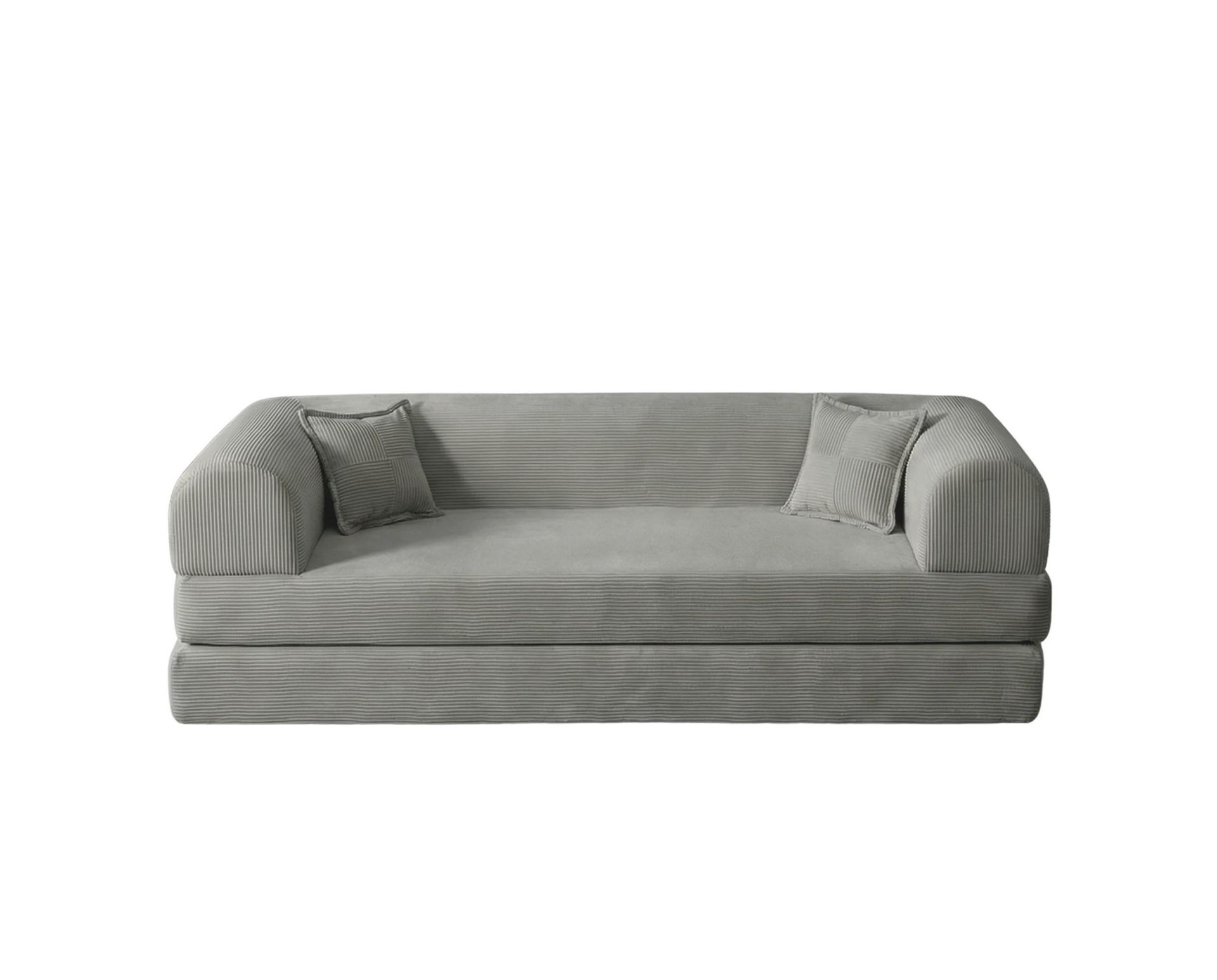3-seters sovesofa Atelier Del Sofa Legom Eco (190 x 90 x 25 cm) Lysegrå -