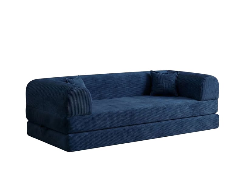 3-seters sovesofa Atelier Del Sofa Legom Eco (190 x 90 x 25 cm) Marineblå - Møbler - Sofaer - Sovesofaer