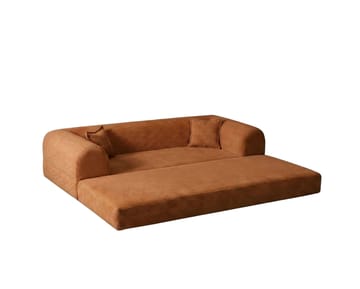 3-seters sovesofa Atelier Del Sofa Legom Eco (190 x 90 x 25 cm) Oransje - Møbler - Sofaer - Sovesofaer