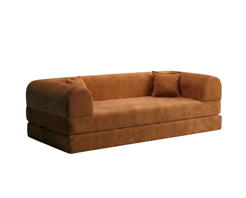 3-seters sovesofa Atelier Del Sofa Legom Eco (190 x 90 x 25 cm) Oransje, undefined