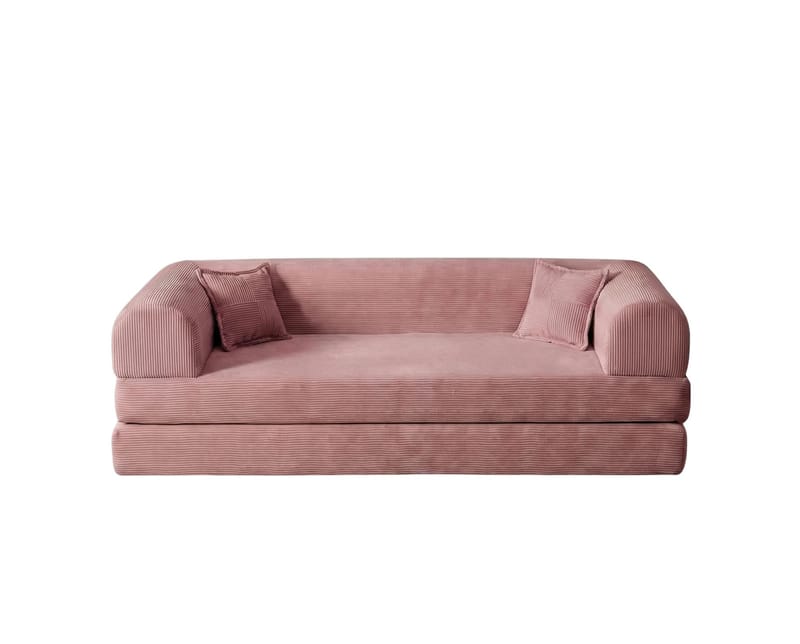3-seters sovesofa Atelier Del Sofa Legom Eco (190 x 90 x 25 cm) Rosa, undefined