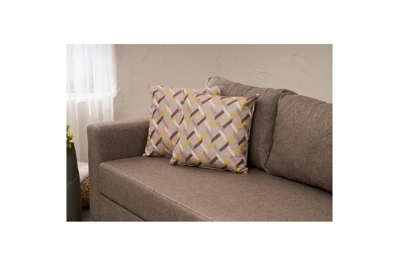 3-seters sovesofa Iroulport Arzilla Brun - Brun - Møbler - Sofaer - Sovesofaer