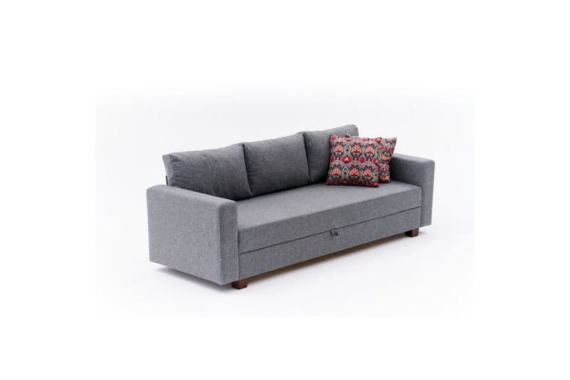 3-seters sovesofa Iroulport Grå, Grå