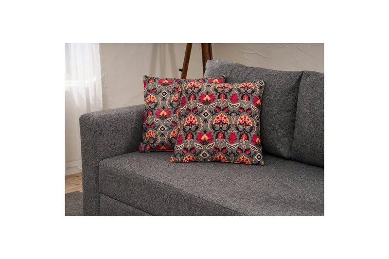 3-seters sovesofa Iroulport Grå - Grå - Møbler - Sofaer - Sovesofaer