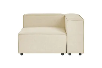 3-sits Hörnsoffa Beliani Aprica Högervänd Left-faced - Møbler - Sofaer - Sofa med sjeselong