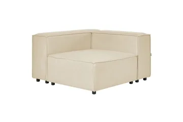 3-sits Hörnsoffa Beliani Aprica Högervänd Left-faced - Møbler - Sofaer - Sofa med sjeselong