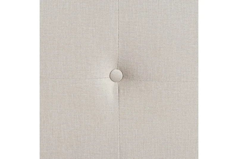 3-sitssoffa Beliani Byske Beige, mörkt trä Beige||Dark colored wood - Møbler - Sofaer - Sofa 3 seter