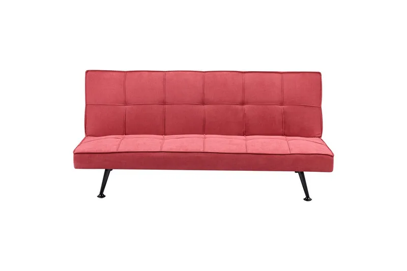 3-sitssoffa Beliani Hasle Beige, svart NO_BRAND Pink, Rosa