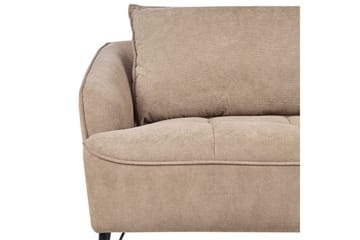 3-sitssoffa Beliani Hobro Brun, Svart Brown||Black - Møbler - Sofaer - Sofa 3 seter