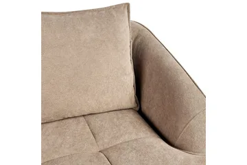 3-sitssoffa Beliani Hobro Brun, Svart Brown||Black - Møbler - Sofaer - Sofa 3 seter