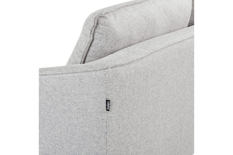 3-sitssoffa Beliani Hobro Brun, Svart Grey||Black - Møbler - Sofaer - Sofa 3 seter