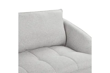 3-sitssoffa Beliani Hobro Brun, Svart Grey||Black - Møbler - Sofaer - Sofa 3 seter