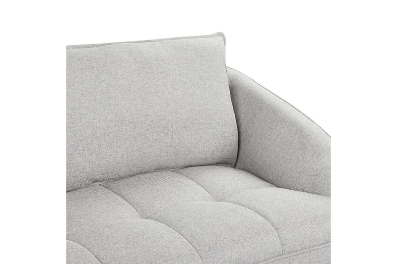 3-sitssoffa Beliani Hobro Brun, Svart Grey||Black - Møbler - Sofaer - Sofa 3 seter